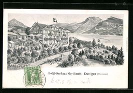 Krattigen, Hotel-Kurhaus Oertlimatt aus 