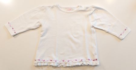 PULLOVER  |  SMILE  |  ROSA-HERZEN  | Grösse 80