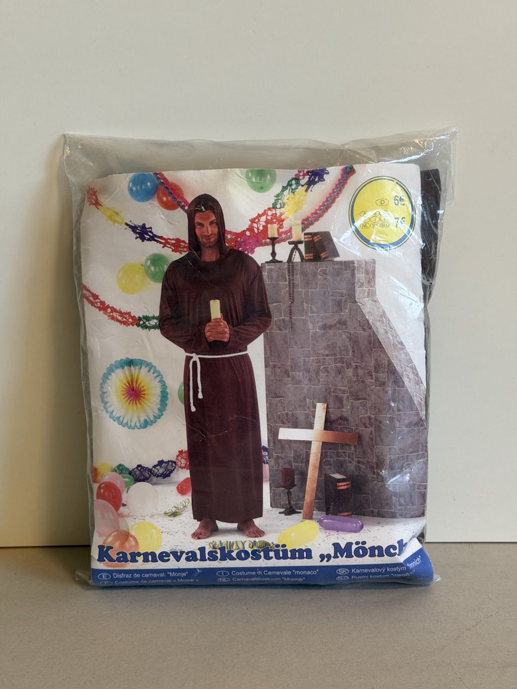 Costumi: Karnevalskostüm Mönch – Nuovo e nell'imballaggio originale da Oberrohrdorf venduto da Schuegu33