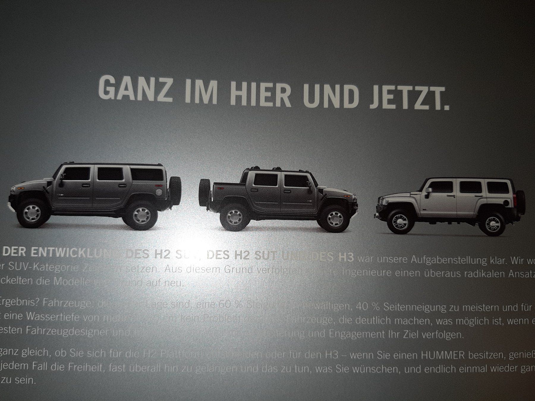 Hummer Documenti: Hummer Prospekt, Rarität – Usato da Rotkreuz venduto da nigal 2