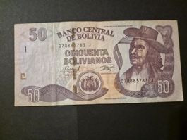 Bolivie L.1986 50 bolivianos P245