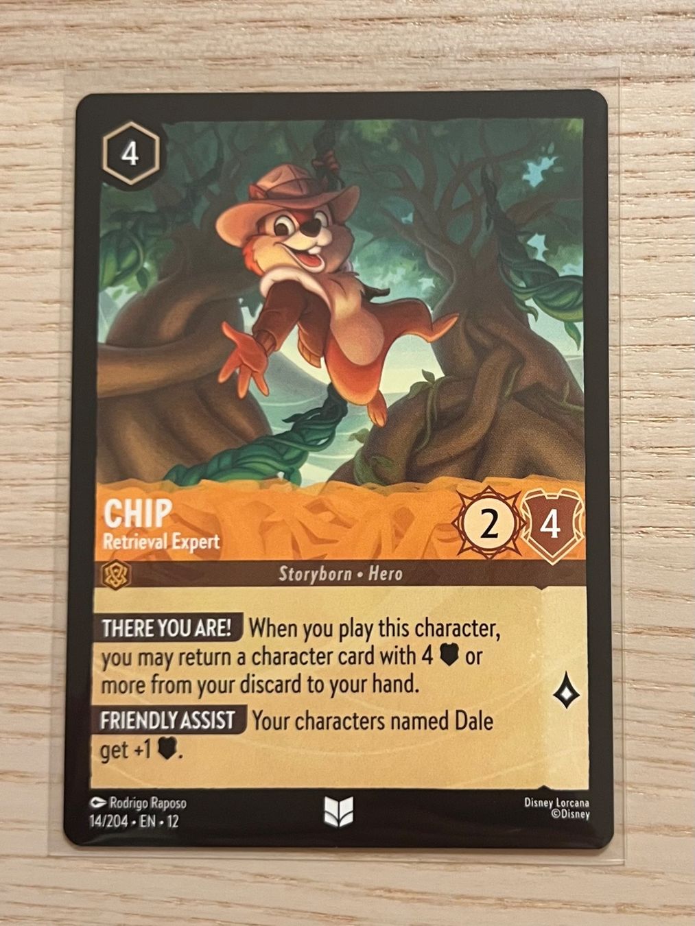Disney Carte collezionabili: Chip 14 EN Disney Lorcana Wilds Unknown 12 – Nuovo (secondo la descrizione) da Rafz venduto da SaintCruz