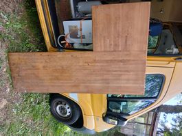 buche platte 175x3x55/105cm