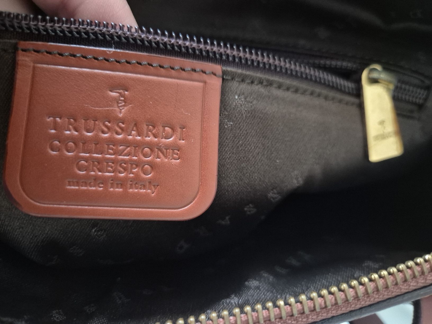 Trussardi Sacs femmes: Trussardi Lederhandtasche – D'occasion à Thalwil par Briscolina 4