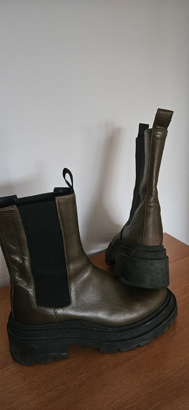Damenschuhe: Boots Leder – Gebraucht aus Dübendorf von mutti66 2