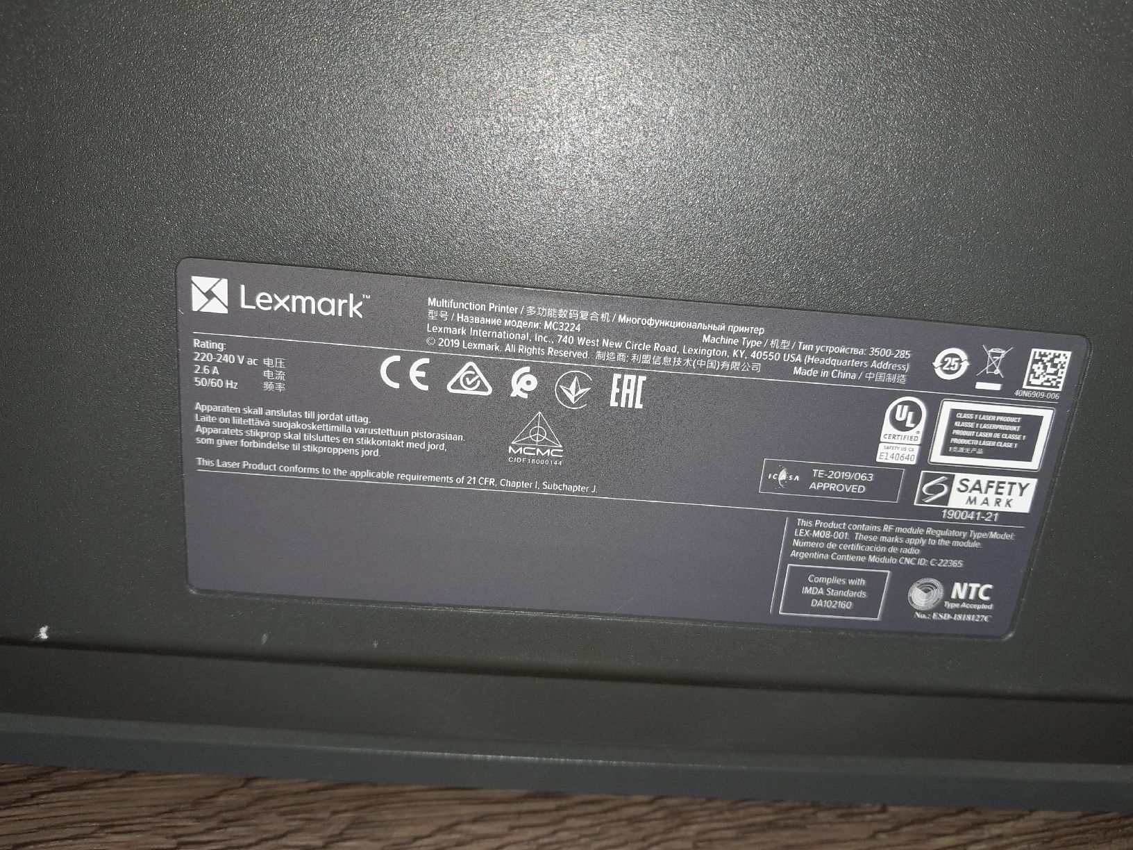 Lexmark Imprimantes: Drucker/Scanner – D'occasion à Wolfertswil par Karce1 2