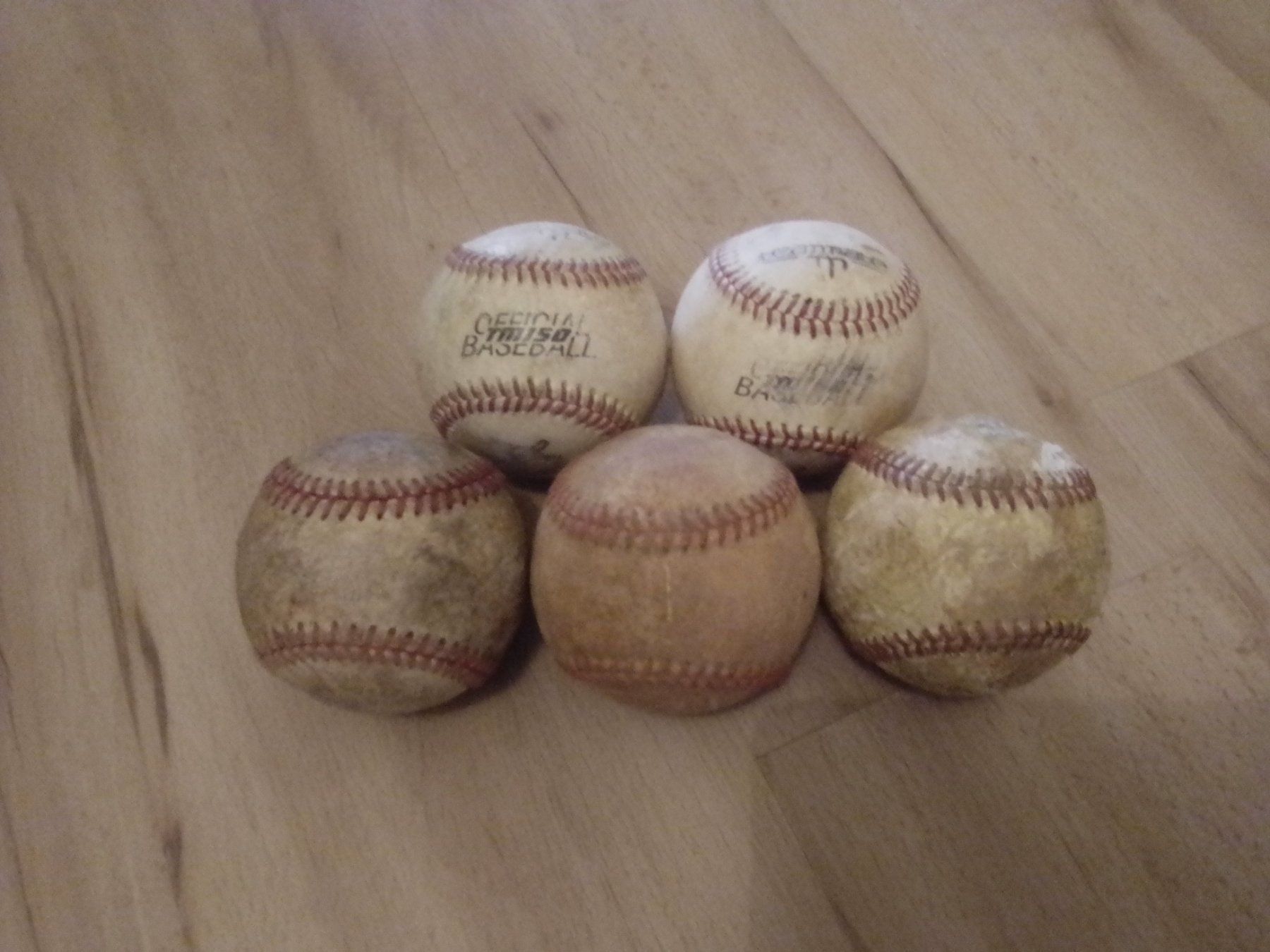 Ballons: Gebrauchte Baseballs (harte Sorte), 5 Stück – D'occasion à Oftringen par mwi_kv82