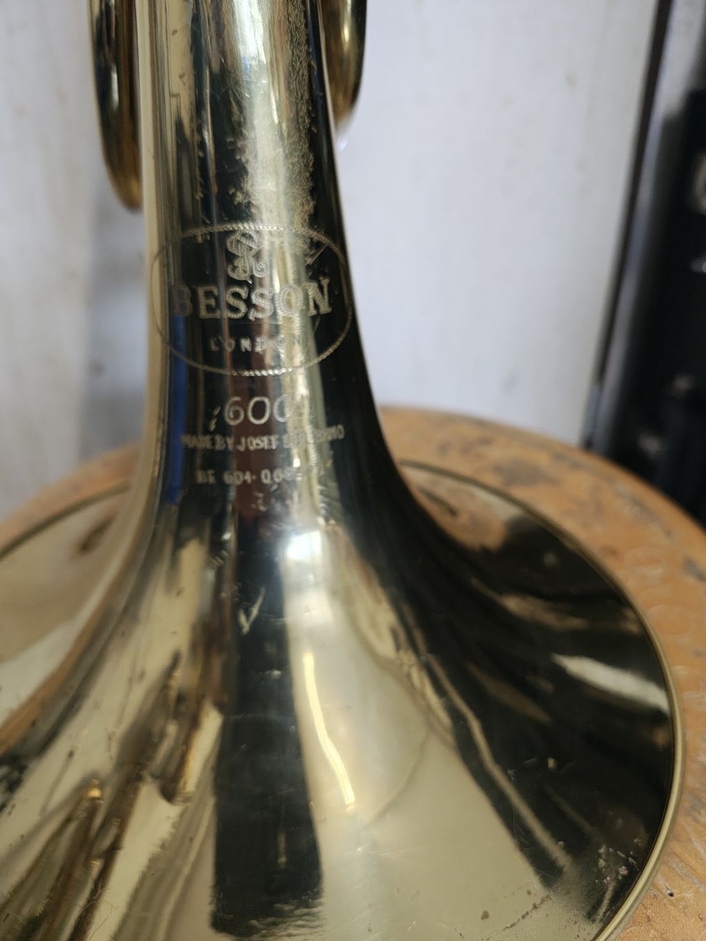 Musikinstrumente: B. Horn Besson 3.Ventile – Gebraucht aus Langenthal von Saxophone23