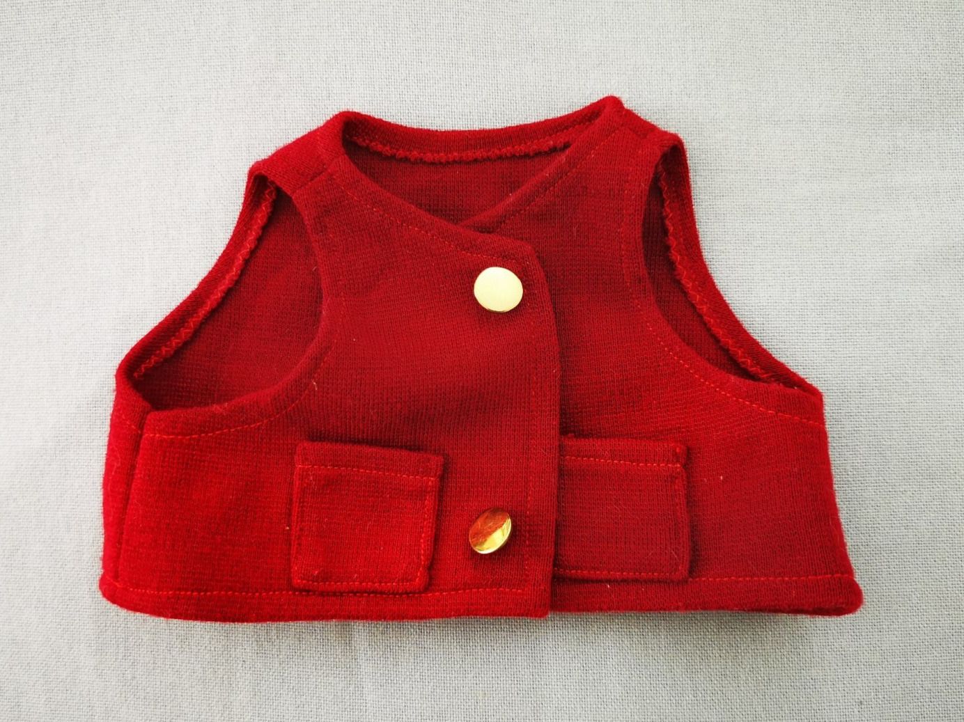 Bambole: Rotes Gillet – Usato da Liestal venduto da Gitterli01