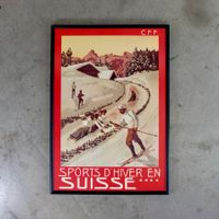 SBB Plakat von Plinio Colombi, 1904/1988