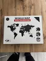 World Map Wall Decoration