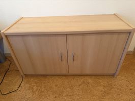 Sideboard in Holzoptik mit zwei Türen guter Zustand