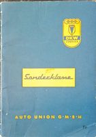 Betriebsanleitung - DKW Sonderklasse
