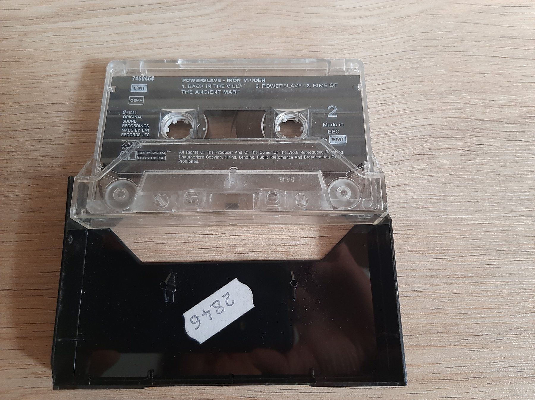 Musicassette: Iron Maiden - Powerslave – Usato da Fribourg venduto da metalhands