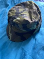 Militärmütze/Cap, Camouflage Look, Grösse 52-53
