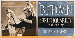 Antike Langspielplatten von Ludwig van Beethoven