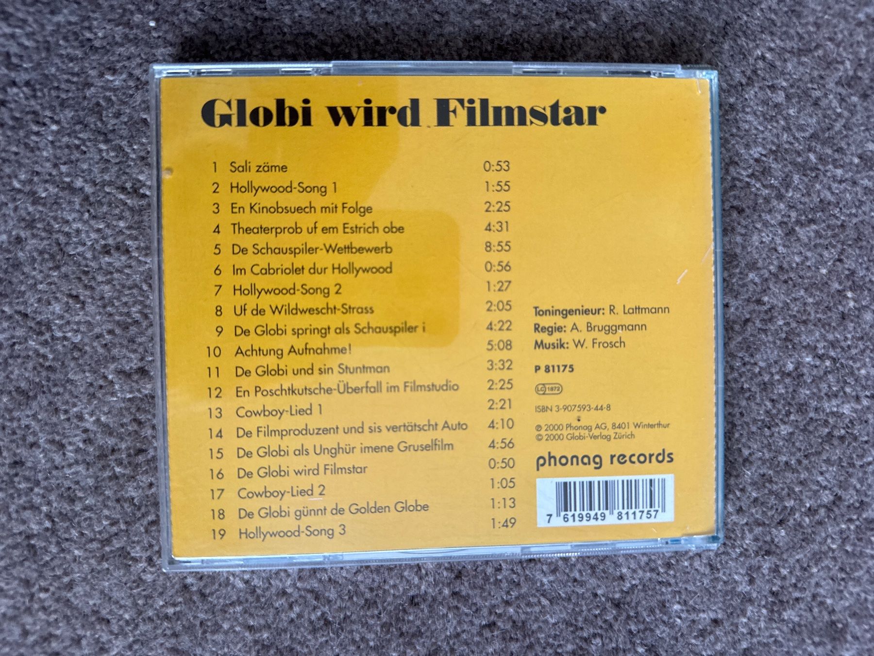 CD: Globi wird Filmstar - Hörbuch - CD – Nuovo (secondo la descrizione) da Aarau venduto da Kilauea 1