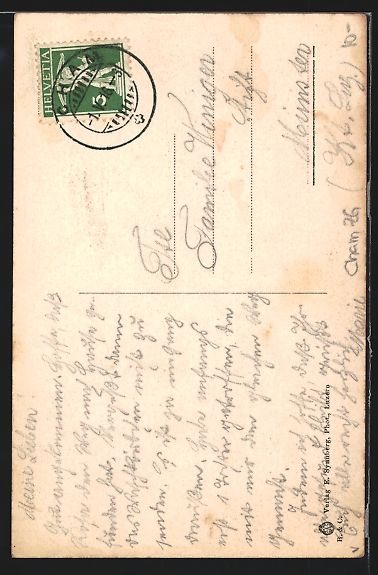 Cartoline postali: AK Cham, Kirche, 1916 – Usato da Berlin venduto da bartko-reher 1