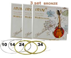 (CO) Mandoline - 3 set Mandolin strings IRIN M 101 BRONZ‪‪‪