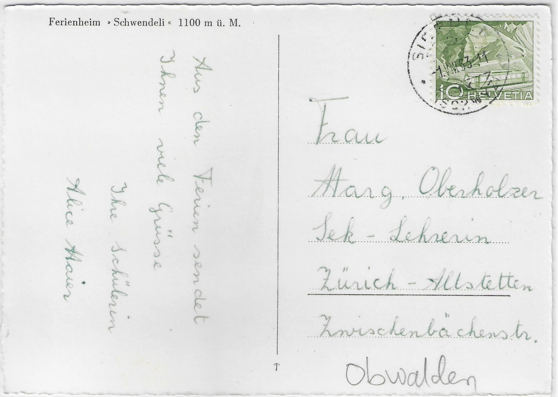 Cartoline postali: Ferienheim Schwendeli – Antico da Ettingen venduto da Kartenplanet 1