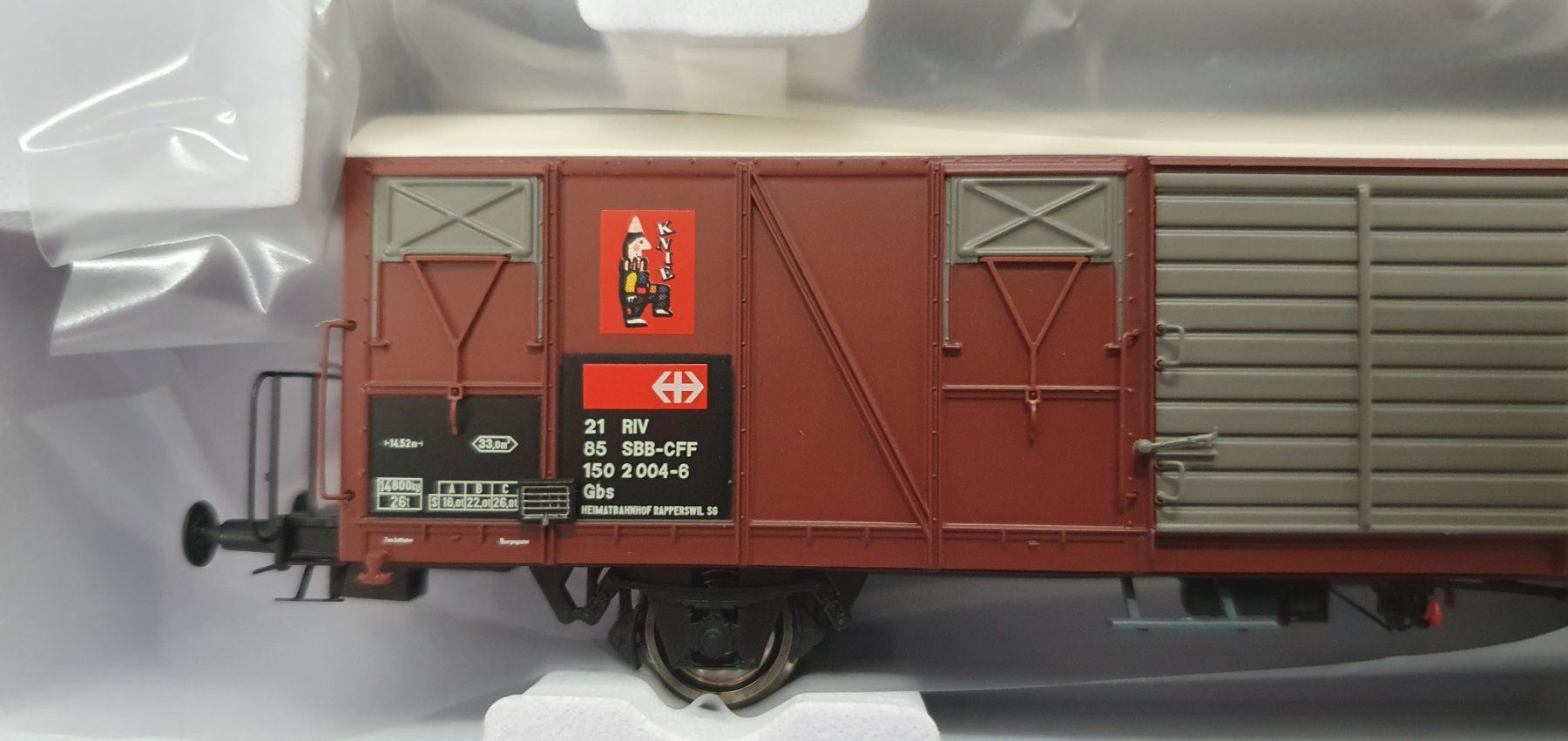 Modellini di ferrovie: Exact-Train 20453  SBB Gbs Circus KNIE – Nuovo e nell'imballaggio originale da Würenlos venduto da jub_nd5j 3