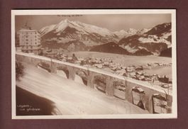 LEYSIN - Vue partielle - Viaduc