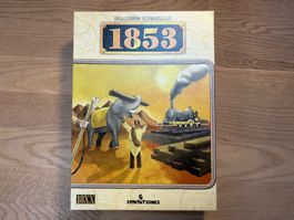 1853 Railroads of India Brettspiel, Top Zustand, Komplett