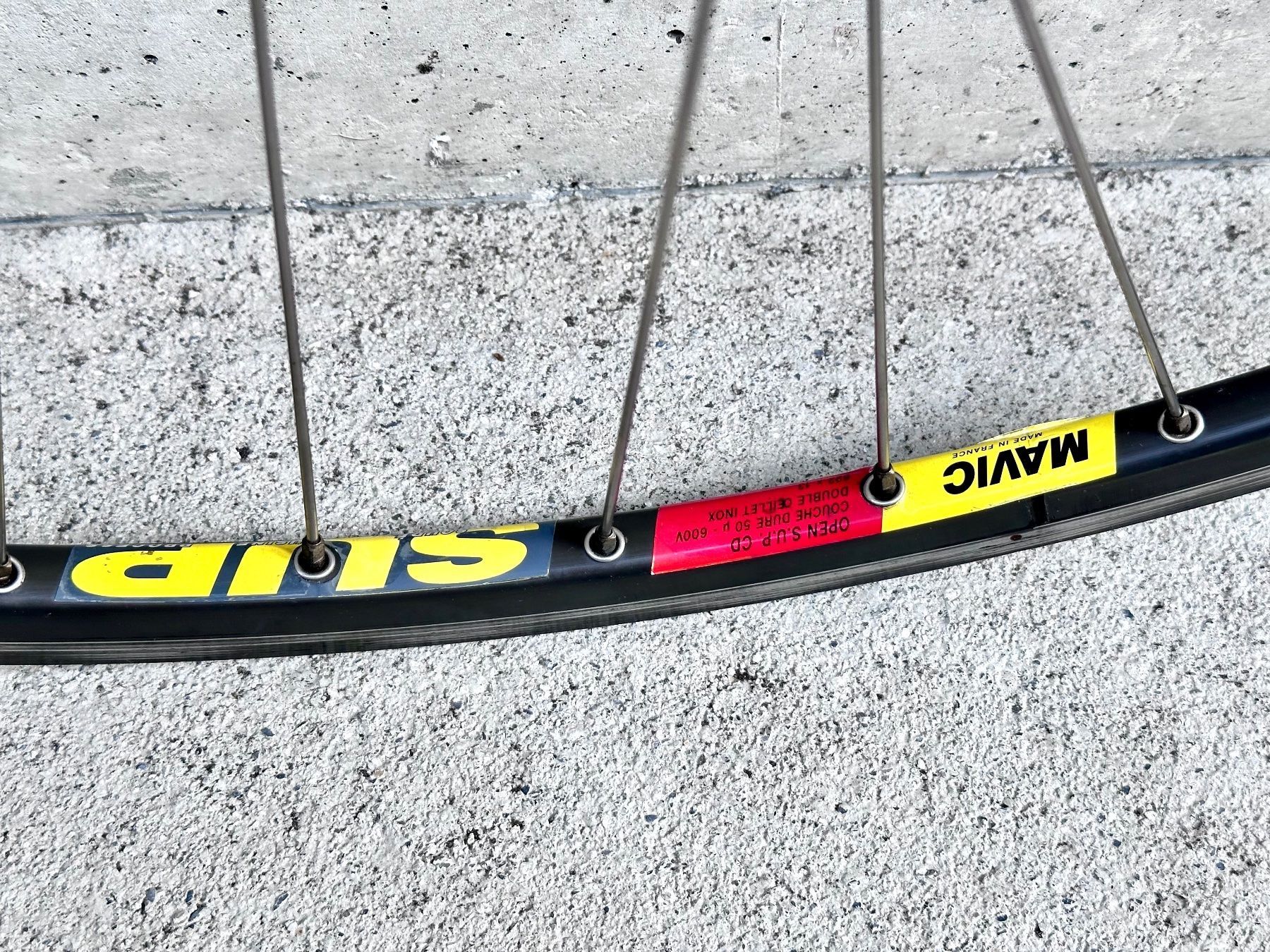 Campagnolo Pezzi di ricambio: Campagnolo FH/HB-00CH Chorus Mavic OPEN SUP Voderrad 28" ER – Usato da Luzern venduto da bikeandbeltcom 3