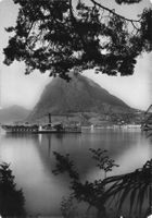 Lago Lugano Monte S. Salvatore battello schiff boot
