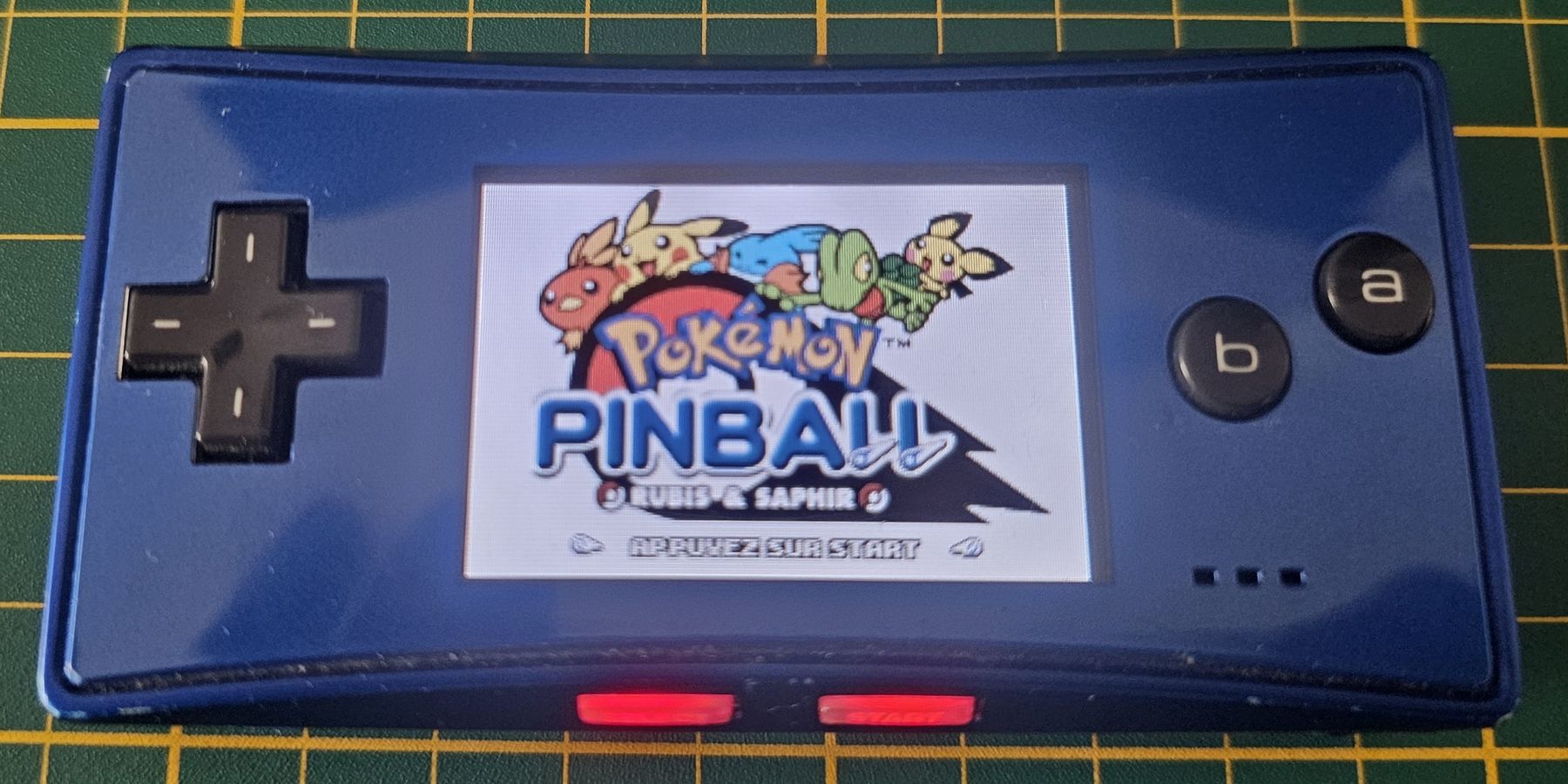 Nintendo Konsolen: console nintendo gameboy micro original bleue fonctionnel  – Gebraucht aus Genève von FlamminGorilla
