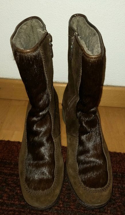 winterschuhe mit echtem lammfell
