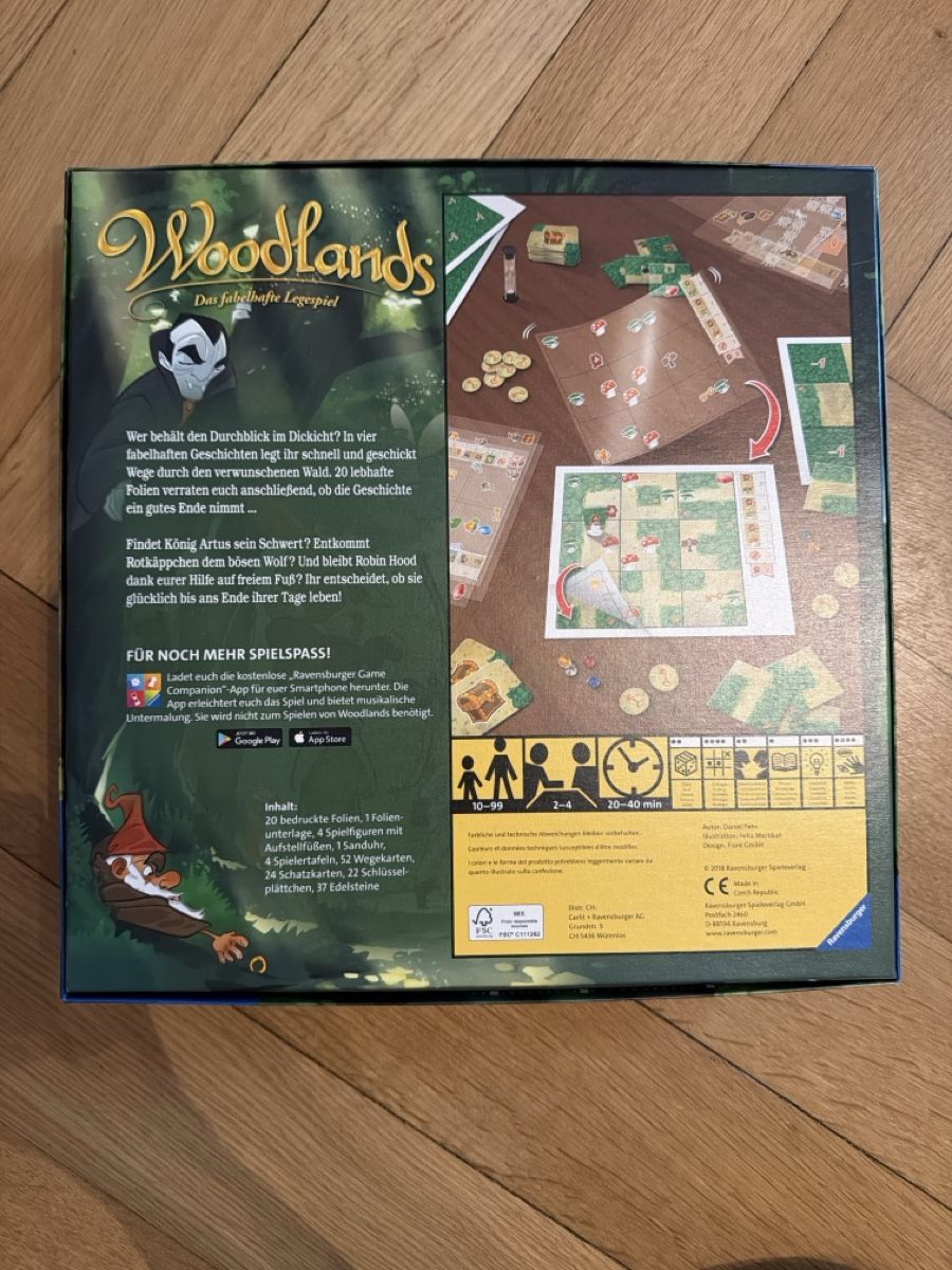Giochi: Brettspiel Woodlands – Nuovo (secondo la descrizione) da Olten venduto da Sime33 1