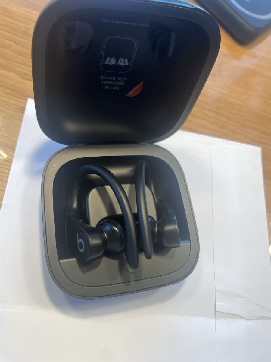 Beats Cuffie: Powerbeats Pro Kopfhoerer Schwarz neuwertig – Nuovo (secondo la descrizione) da winterthur venduto da veysone 2