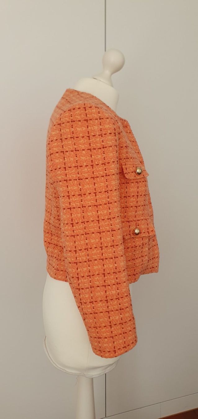 Mango Giacche: Blazer Mango orange/gold Grösse 34 – Usato da Stansstad venduto da InStyle8 8