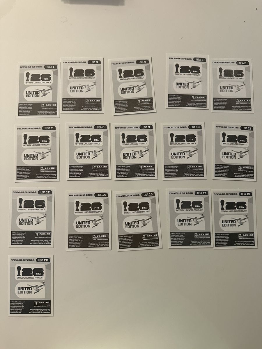 Panini Carte collezionabili: PANINI WM 2026 verschiedene Bilder USA – Nuovo (secondo la descrizione) da Meggen venduto da Carina5555 1