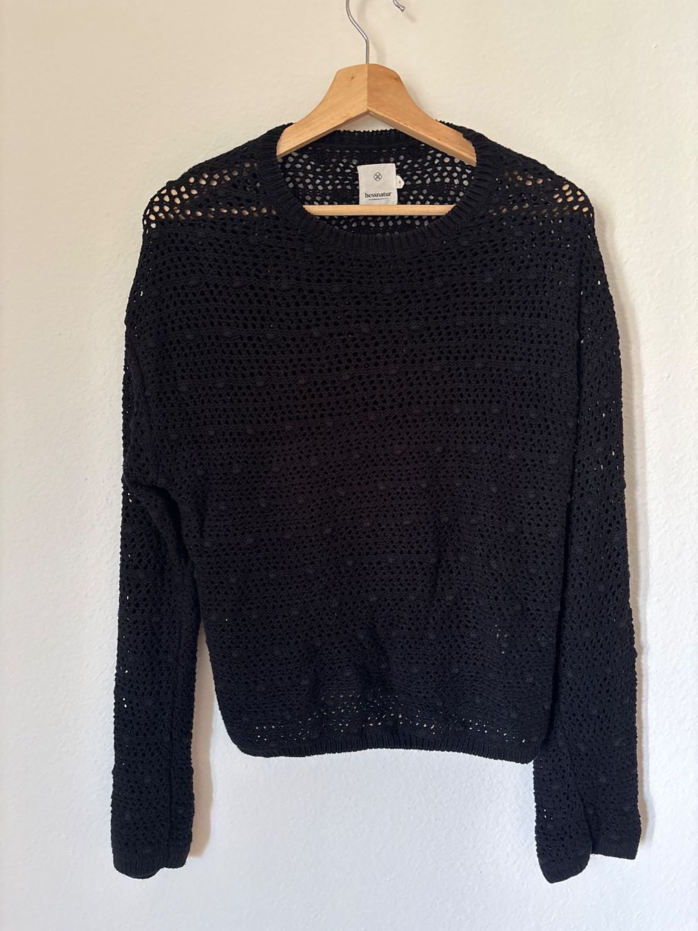 Hessnatur Maglioni & Felpe: Hessnatur Pullover schwarz Baumwolle Grösse S – Usato da Zürich venduto da Tessaella