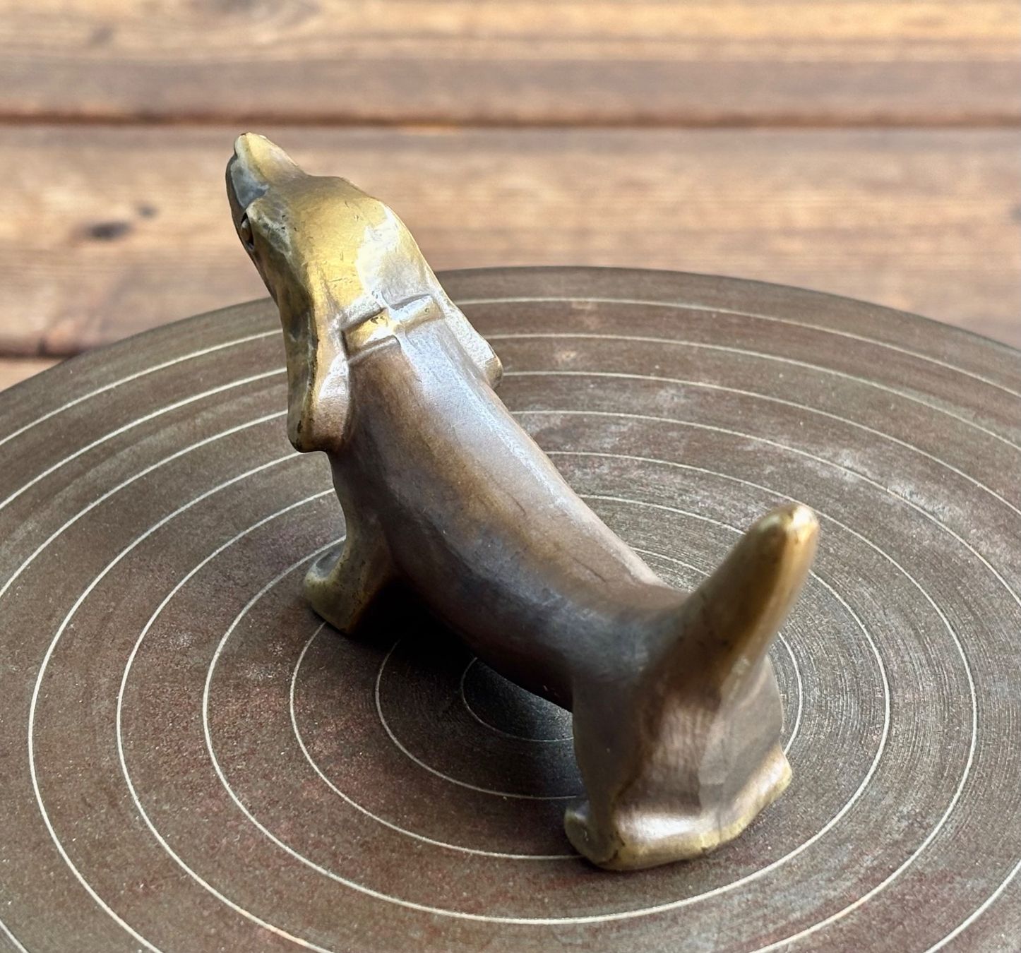 Bag Turgi Figuren: BAG Werbefigur Bronze Hund, Dackel – Gebraucht aus Lüchingen von Eeizo 4