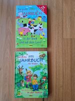 2 Bastelbücher: das grosse Jahresbuch - Stadt&Land / Natur