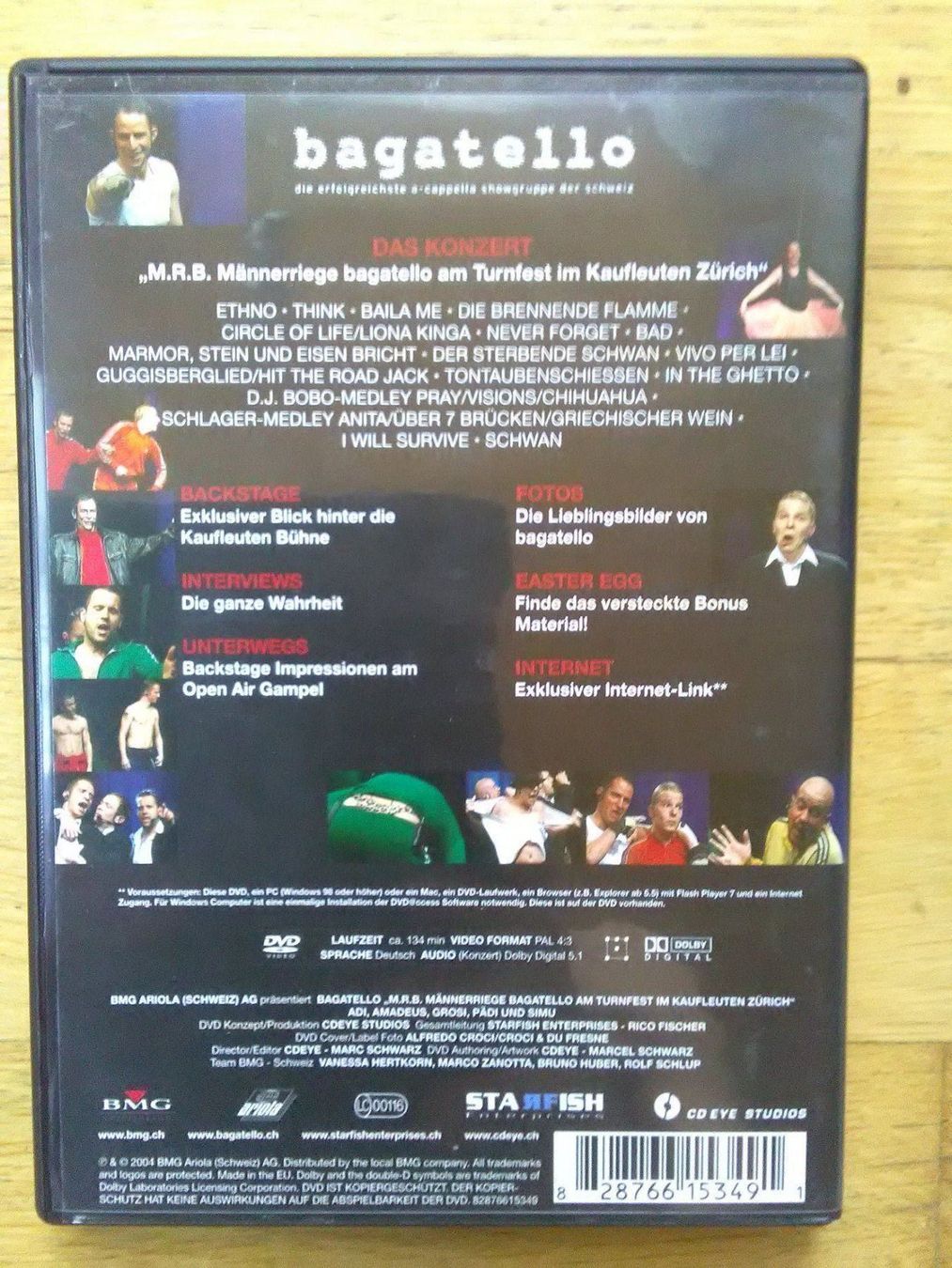Tutti i DVDs: Bagatello - M.R.B.   (Schweizer-Comedy)     ©'2004 – Usato da St.Galllen venduto da elkaphone 5