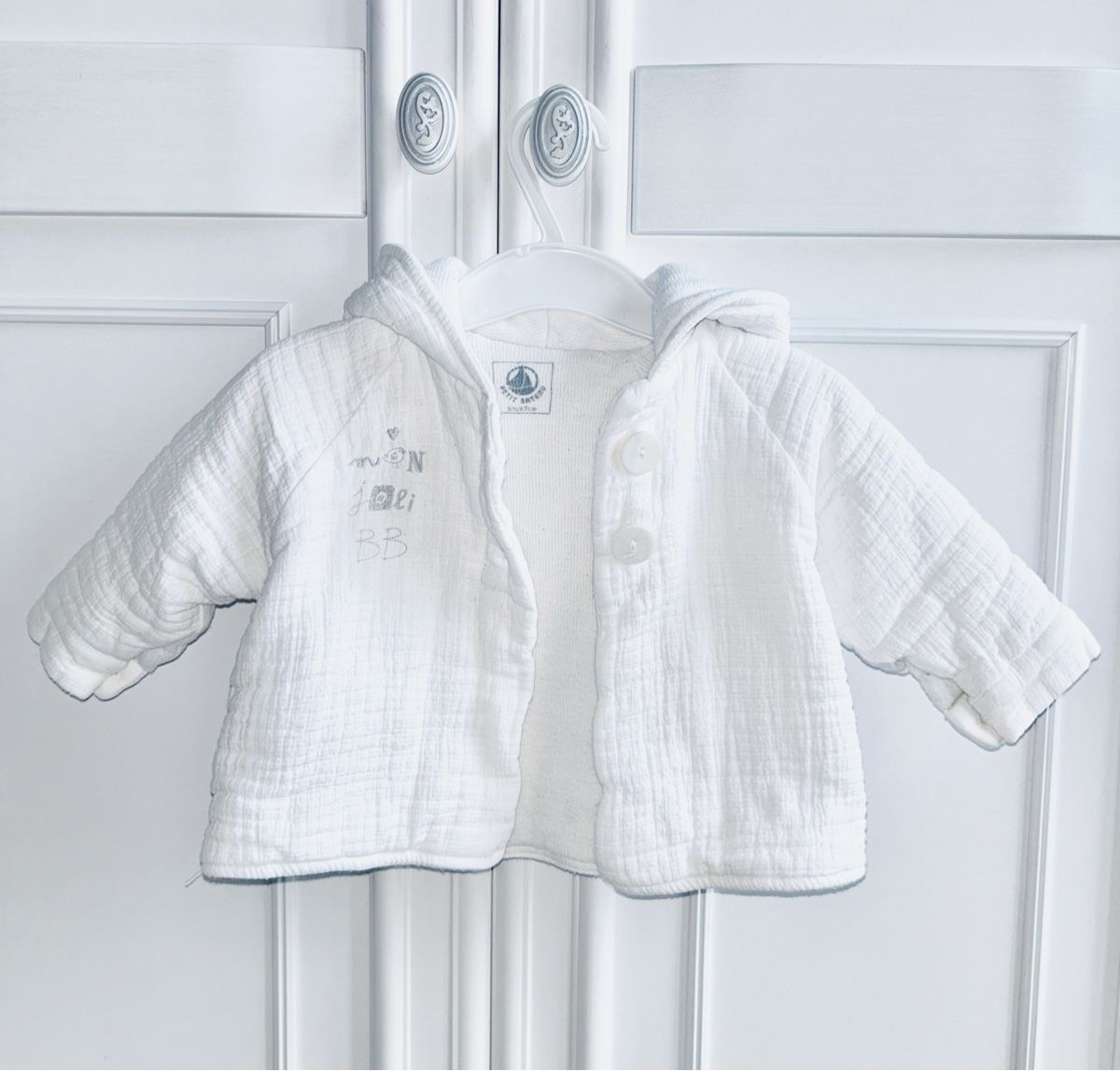 Petit Bateau Giacche & Cappotti: Petit Bateau baby Jäcke jacket 6 months – Usato da Kilchberg ZH venduto da malibubeach 1