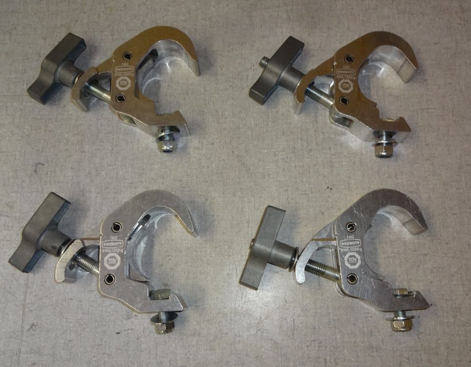 Doughty Quick Trigger Clamp SWL 100KG - 4 Stück - (Gebraucht) in St ...