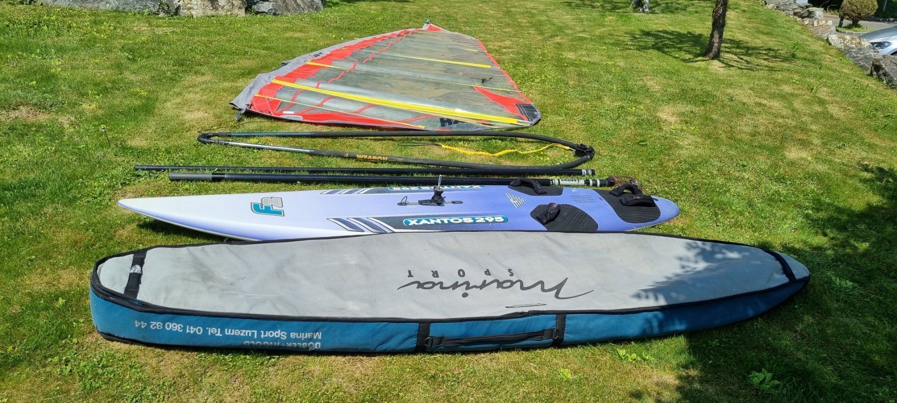 Tavole da surf e di nuoto: Windsurfausrüstung – Usato da Seelisberg venduto da bossheart