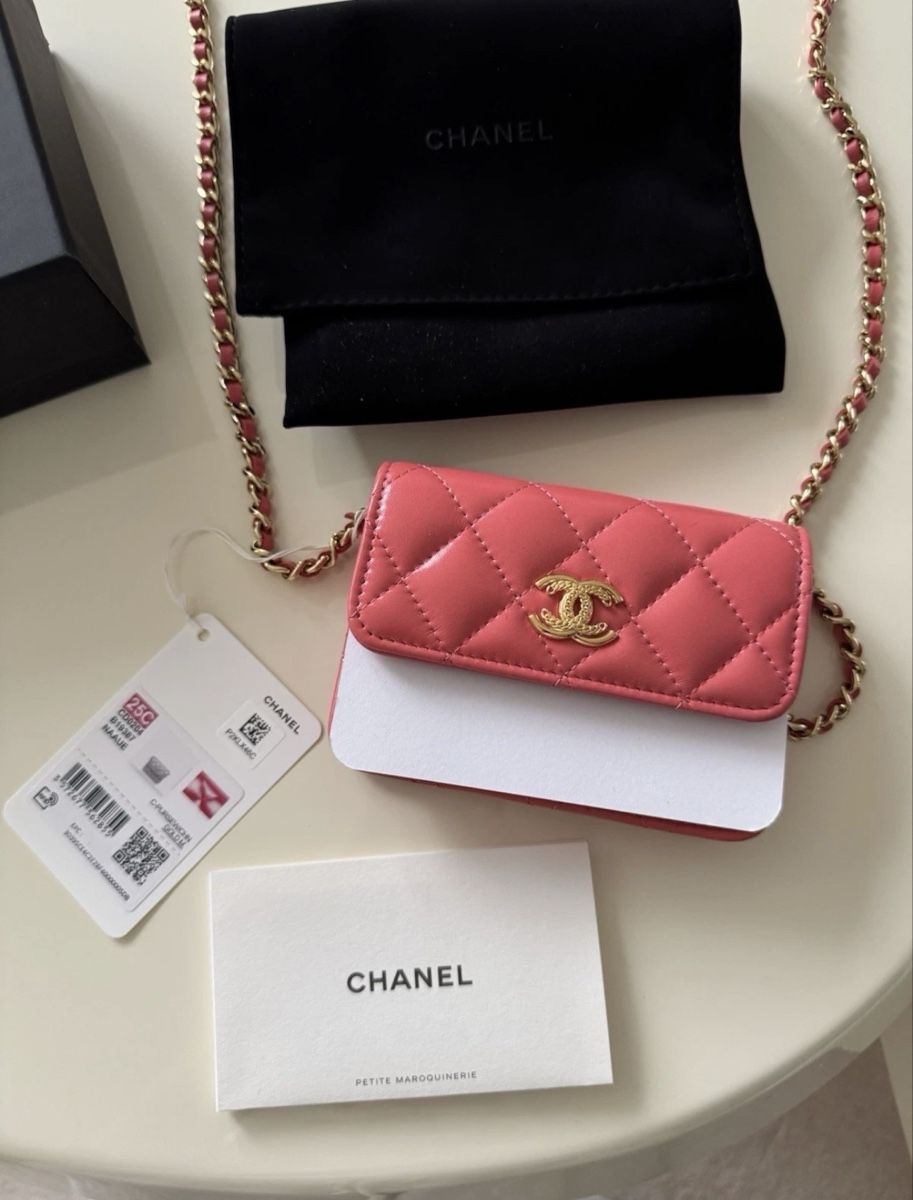 Chanel Borse da donna: Chanel Wallet on Chain pink leather new – Nuovo e nell'imballaggio originale da Vesenaz venduto da ale_wrt6 1