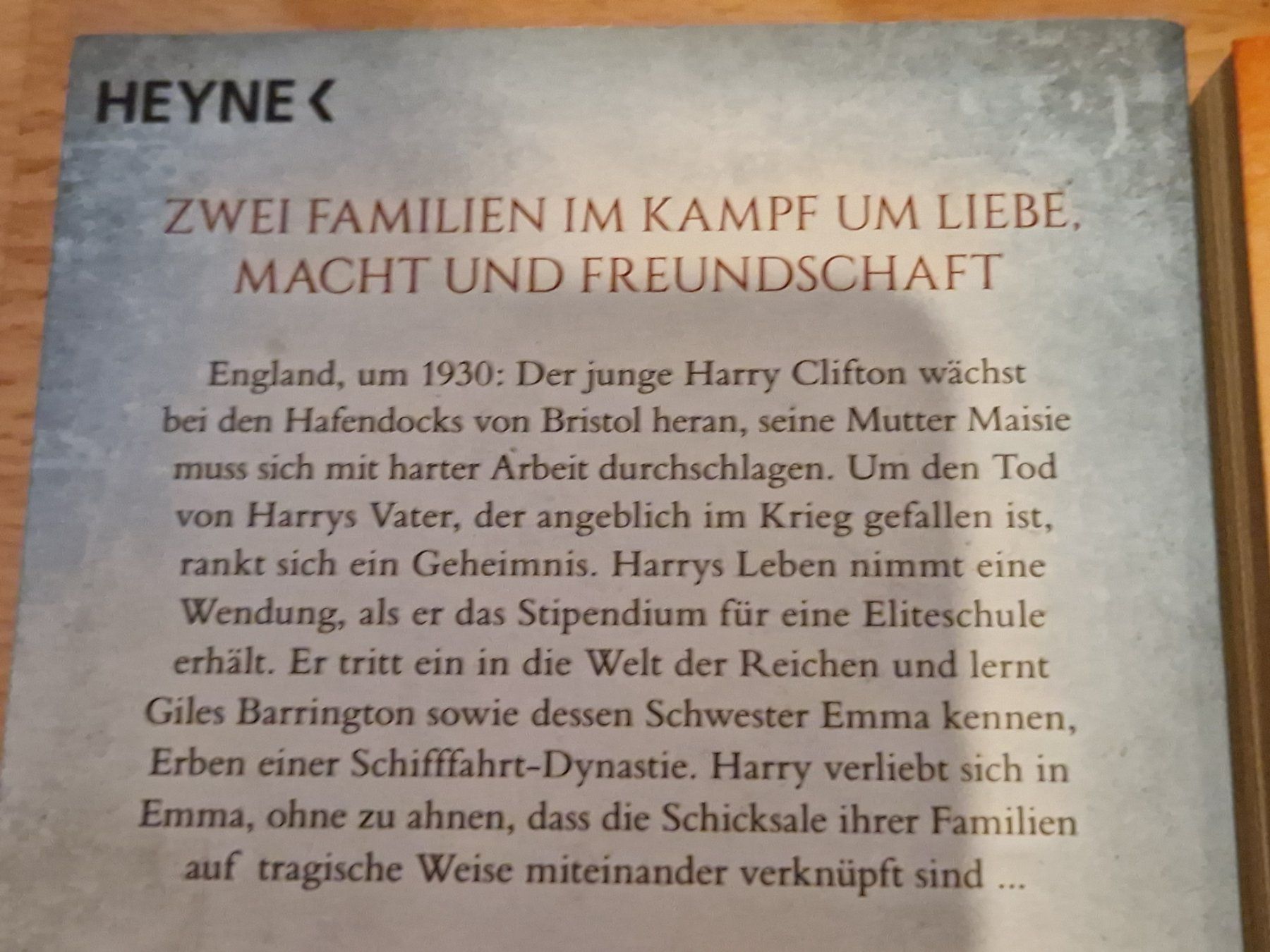 Libri: Jeffrey Archer Clifton Saga Romane – Usato da Neuhausen am Rheinfall venduto da Alchimista 1
