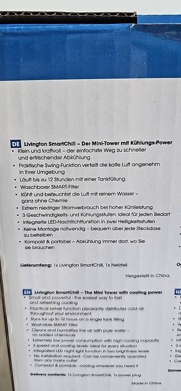 Condizionatori: Livington Smart Chill - Kühlgerät – Nuovo (secondo la descrizione) da Schübelbach venduto da Privat. 1