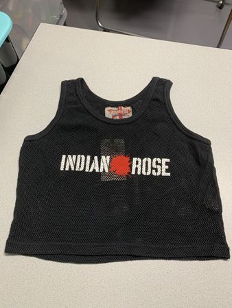 Netz Crop-Top, Gr. S. 100 % BW, gute Qualität. INDIAN ROSE.