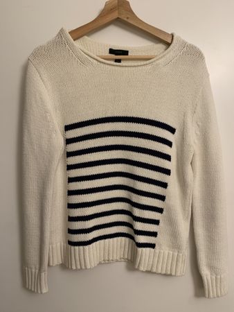 J Crew gestreifter Matrosen Pullover