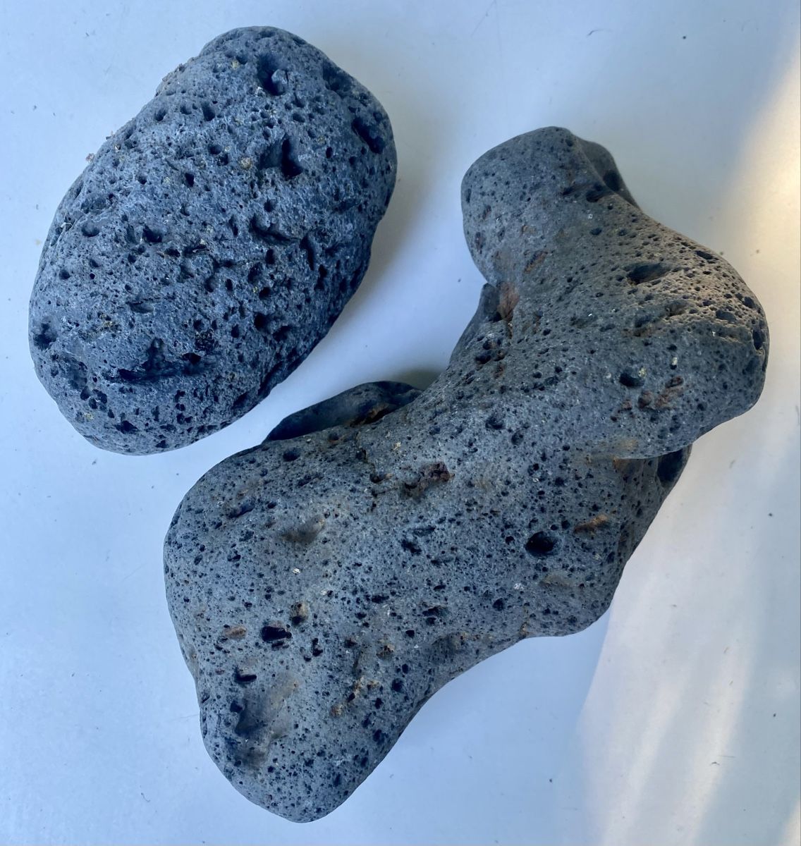 Minerali & Pietre curative: 2 Lava Lavasteine Steine Mt. Cameroon Buea – Usato da Gerlikon venduto da jabadabadu