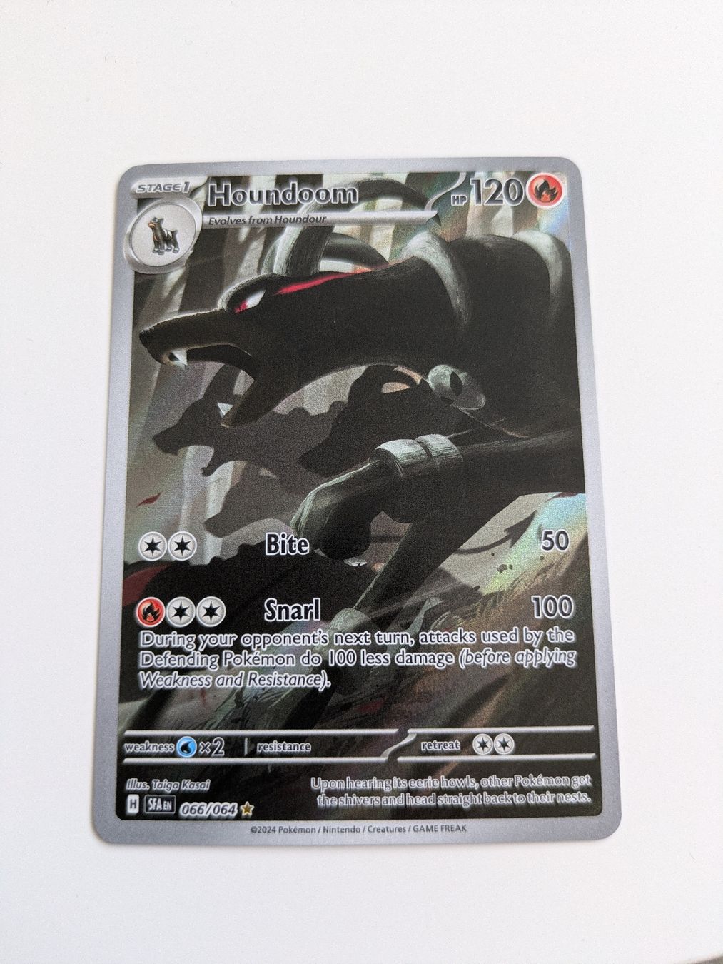 Pokémon Carte collezionabili: Houndoom (Shrouded Fable) – Nuovo (secondo la descrizione) da Hochdorf venduto da NoctisCaelum 1