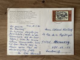 Carte postale: Cuirassé Oktjabrskaja-Revoluzia 1933